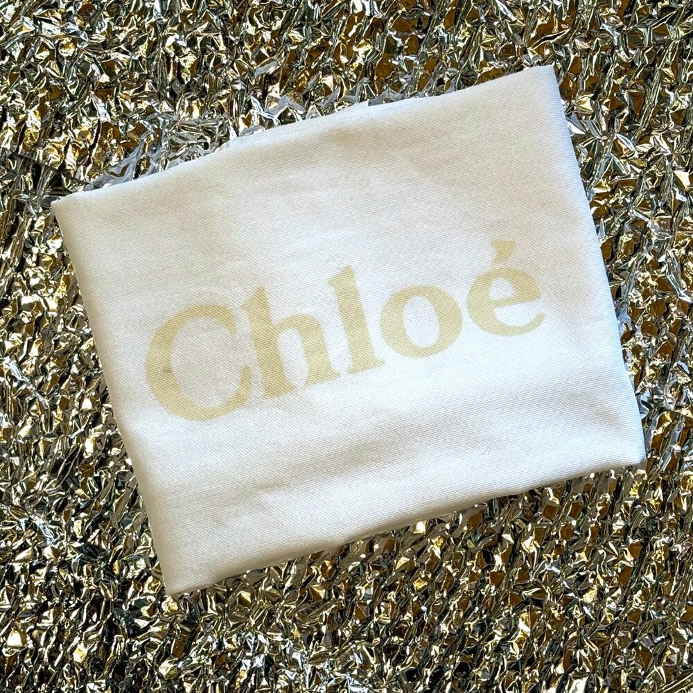 CHLOE drawstring dustbag perfect condition 22"w x 19"l